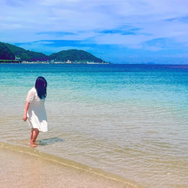 海〜♡