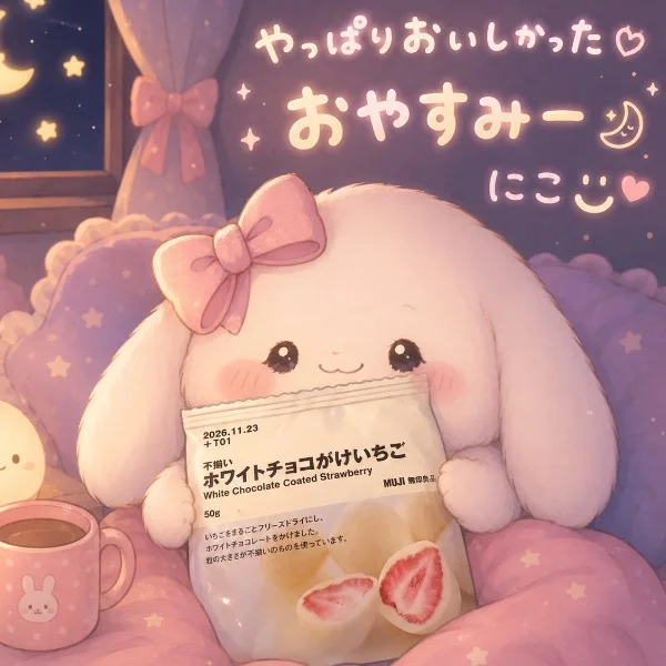 ホワイトチョコがけいちご🍓
