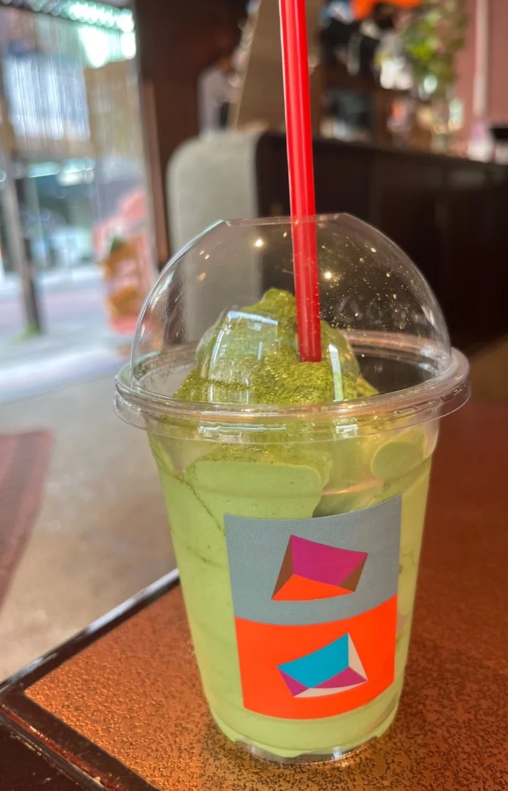 念願㊗️宇宙1濃い抹茶🍵