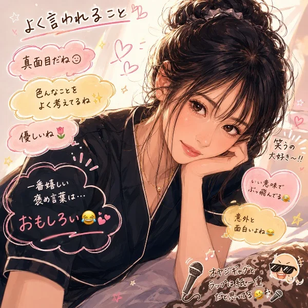 友人や仲良くなった方からよく言われること🌼