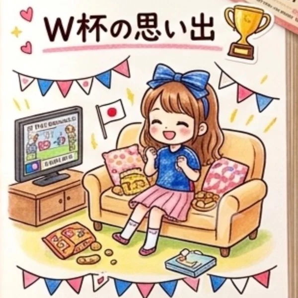 今日でW杯終わったねっ⚽️