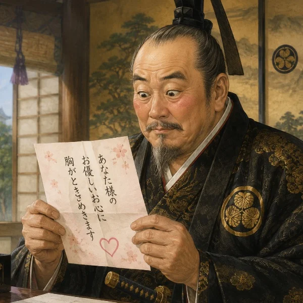 恋文？を読むなど‥✨✨