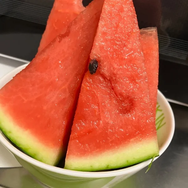 暑いから🍉が染み込みます🥰❤️