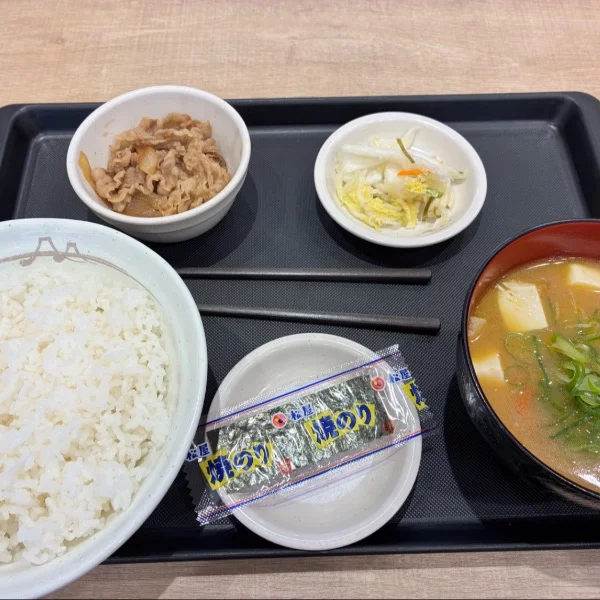 初朝定食🍚