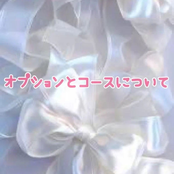 コースとオプションについて