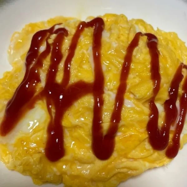 得意料理のオムライスの写真を載せる〜🧑‍🍳♡