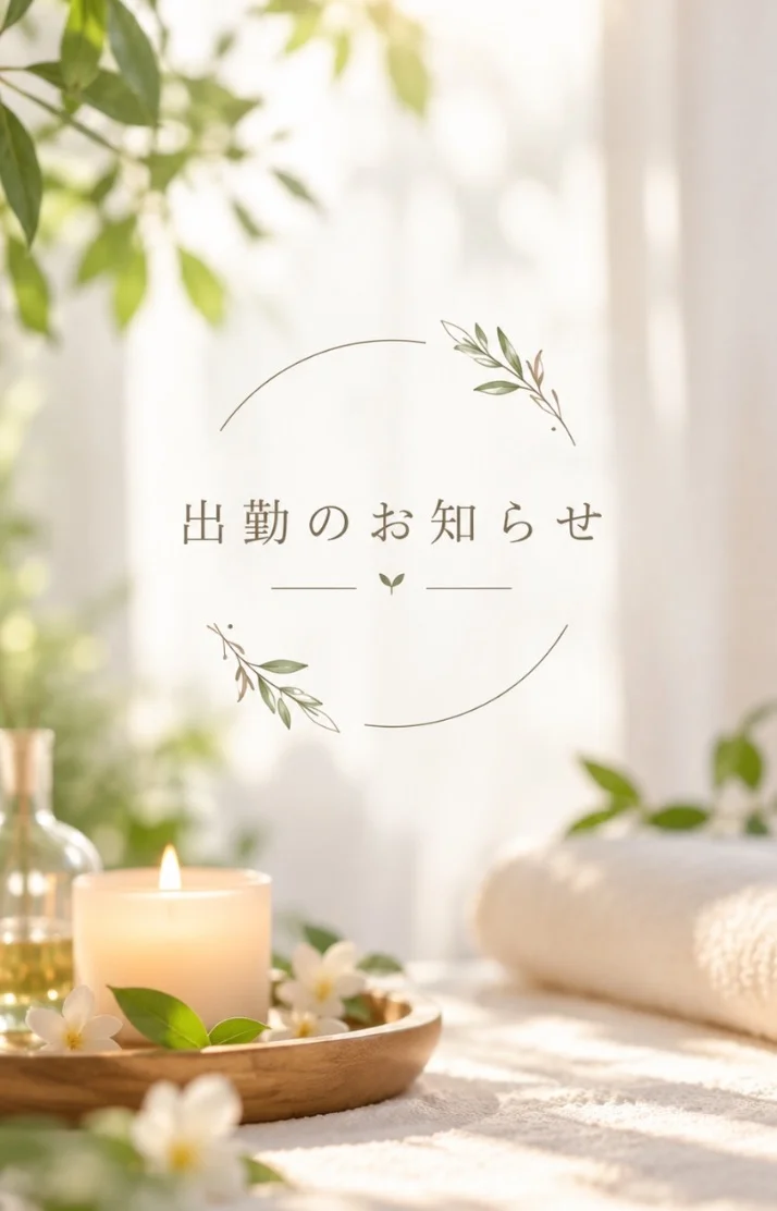 10/25までの出勤UPしました🩵