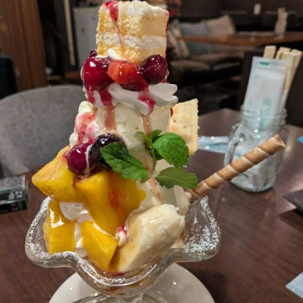 締めのデザート😋