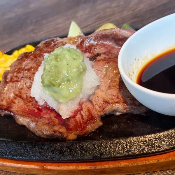 肉とワサビ