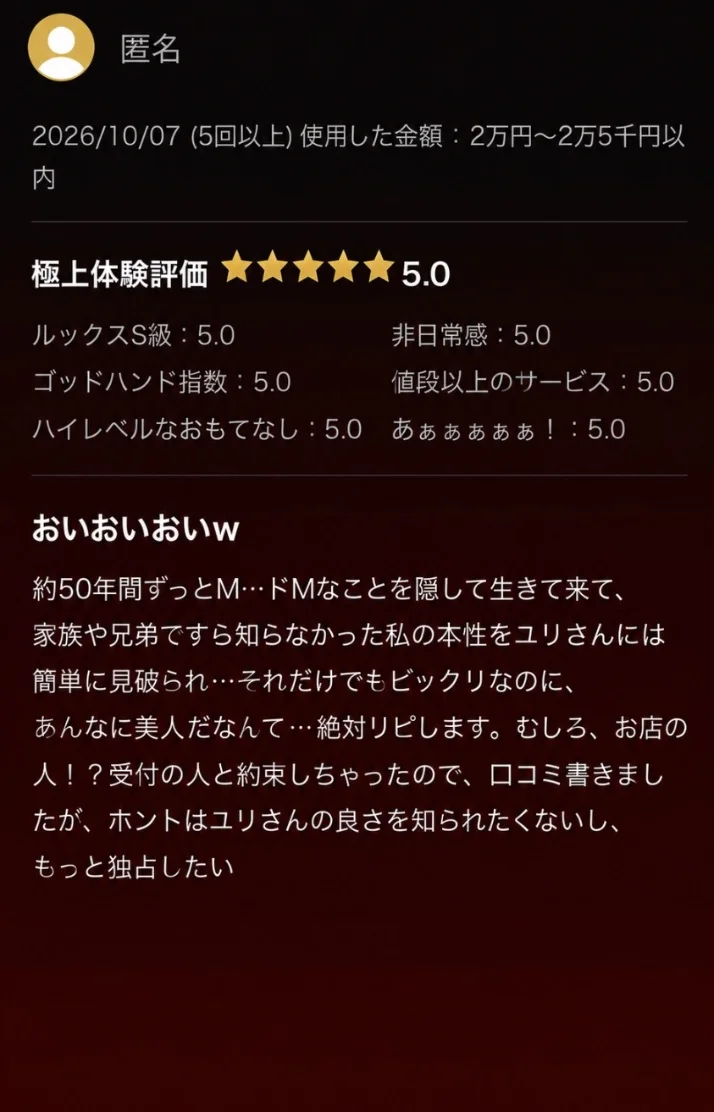 笑える口コミ