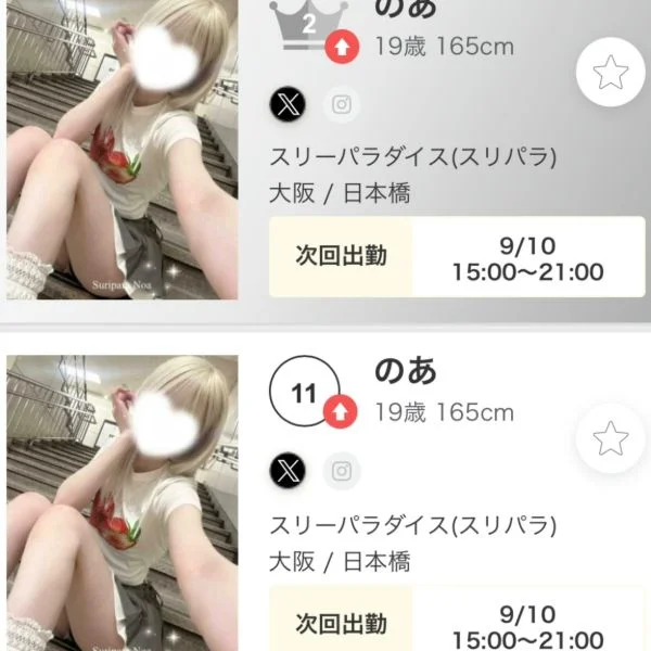 ★ 全国 ・ 大阪 デイリー ★
