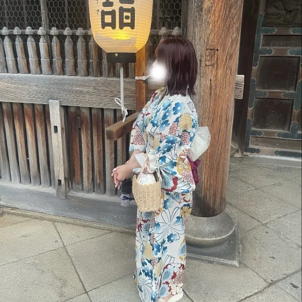 今年初浴衣👘