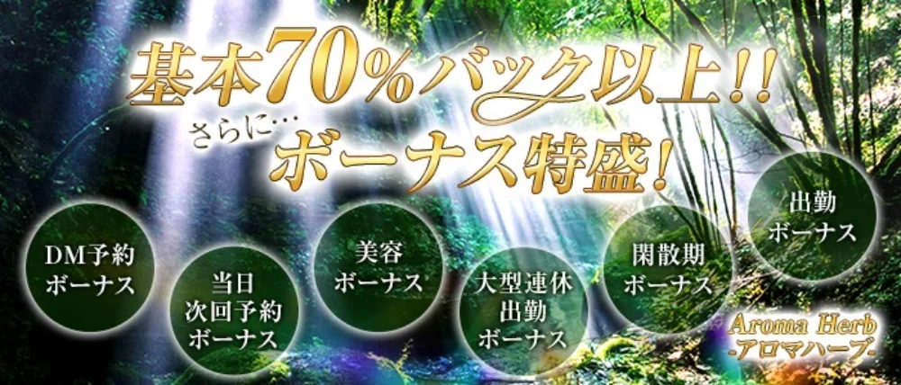 アロマハーブ - 求人メイン画像