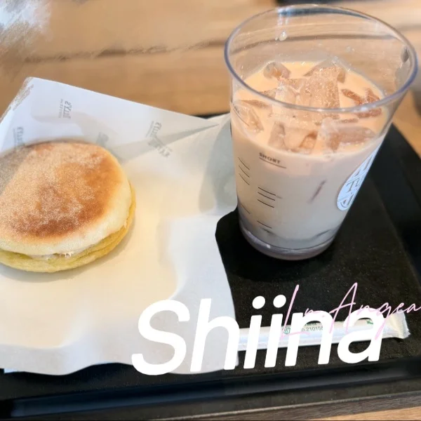 病院のついでに朝ごはん🥪☕️