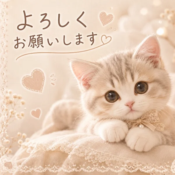 はじめまして、よろしくお願いします♡