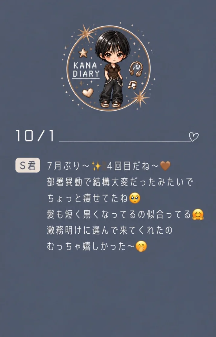 10/1   あんがとよっ💌