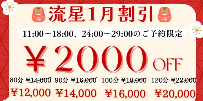 流星のエステ【志木・上福岡】