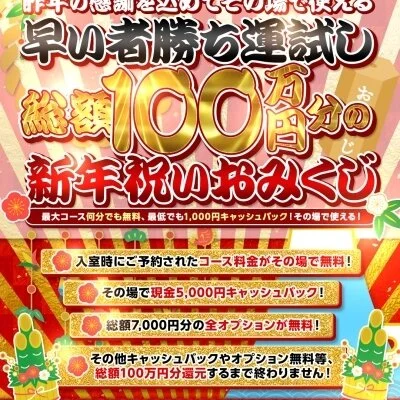 超得総額100万円分還元イベント開始！！