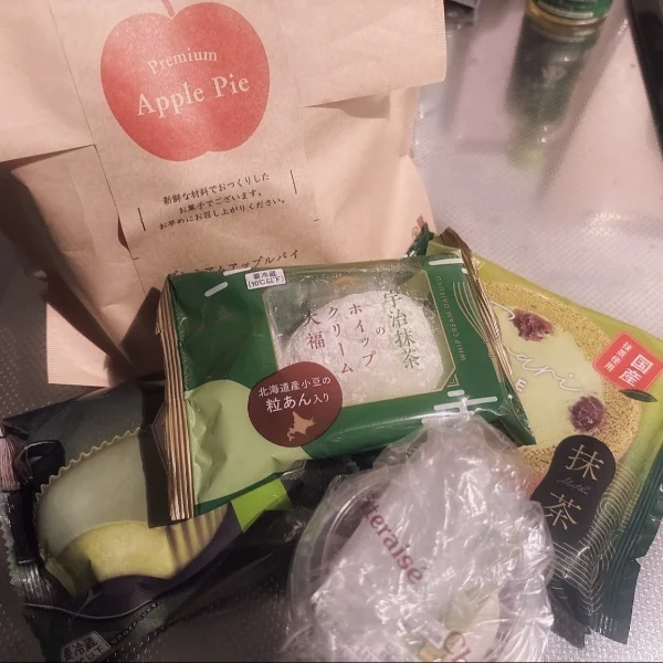抹茶補給できました🍵💜