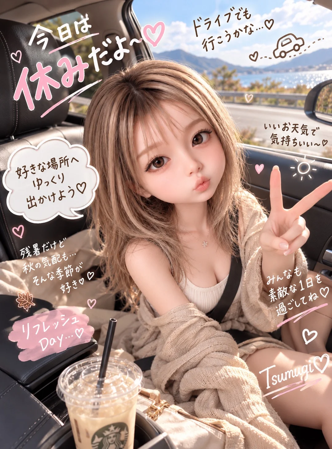 休みだよ~✨️