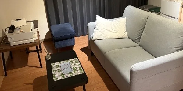 men's salon Futureの待機室写真