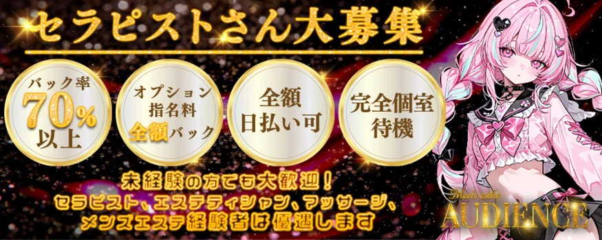 AUDIENCEの求人募集イメージ