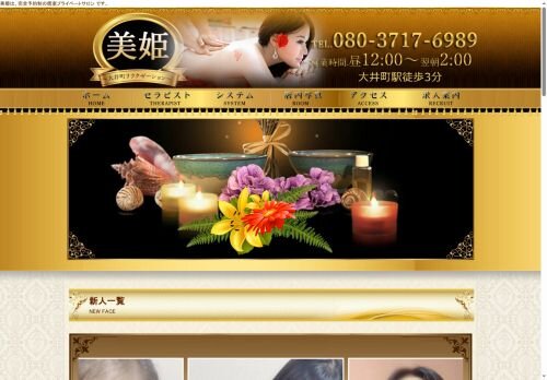美姫の公式ホームページ