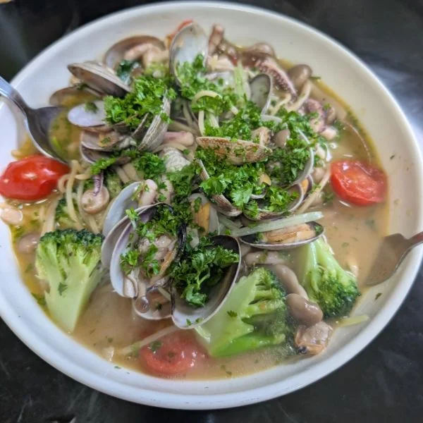 朝イチのパスタ