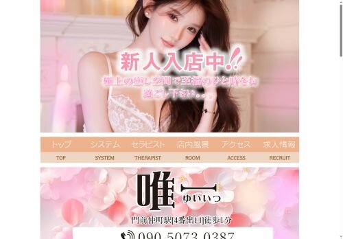 唯一の公式ホームページ