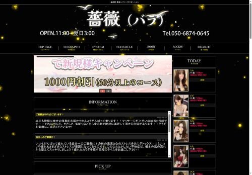 薔薇(バラ)の公式ホームページ