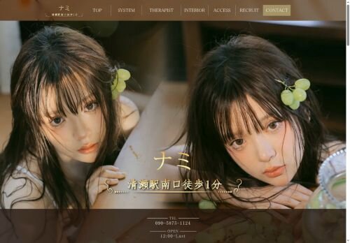 ナミの公式ホームページ