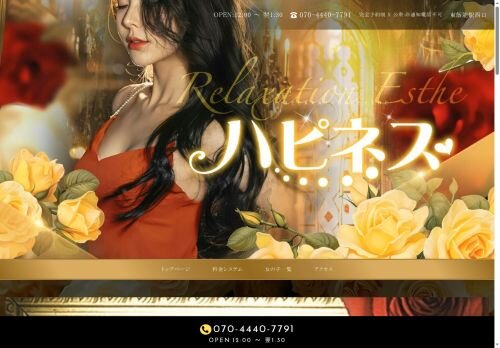 ハピネスの公式ホームページ