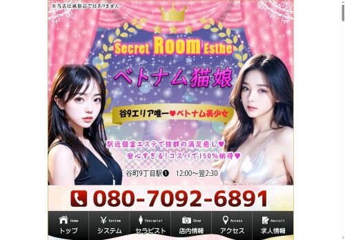 ベトナム猫娘の公式ホームページ