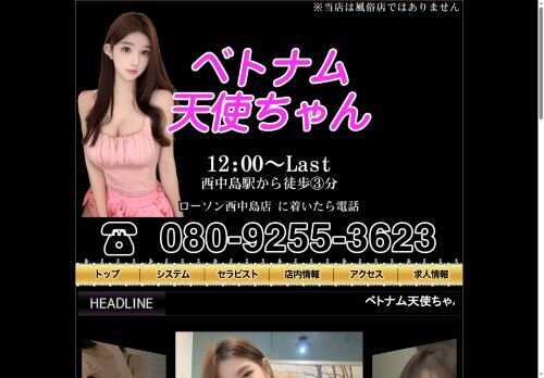 ベトナム天使ちゃんの公式ホームページ