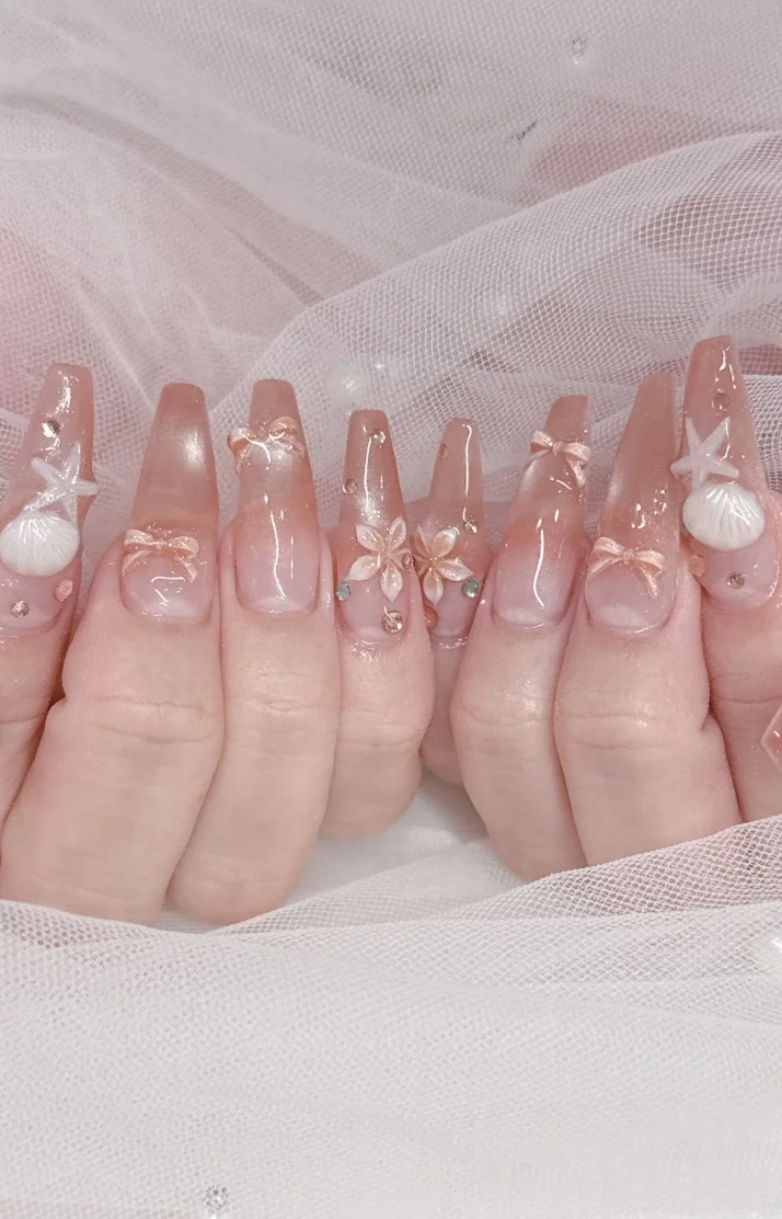 newネイル⸝⸝💅🏻♡💭
