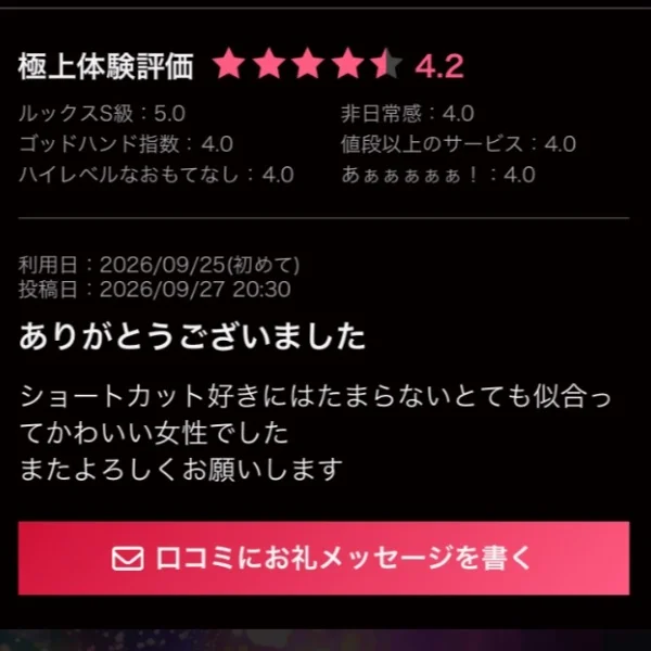 褒められた🥰