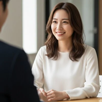 ①女性の為に設計されたデビュー研修制度 ①女性の為に設計されたデビュー研修制度