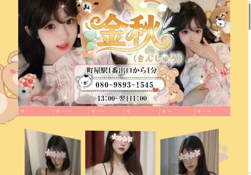金秋（きんしゅう）の公式ホームページ