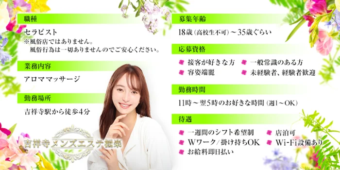 吉祥寺メンズエステ極楽