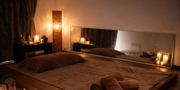 ハルモニアSPAの待機室写真