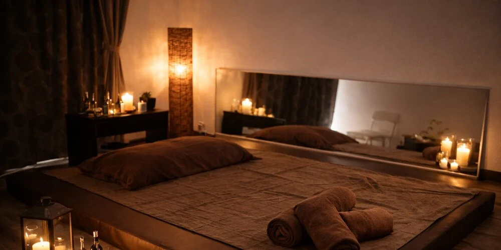 ハルモニアSPAの施術室写真