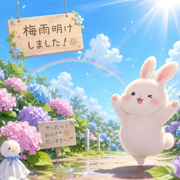 梅雨明け✨