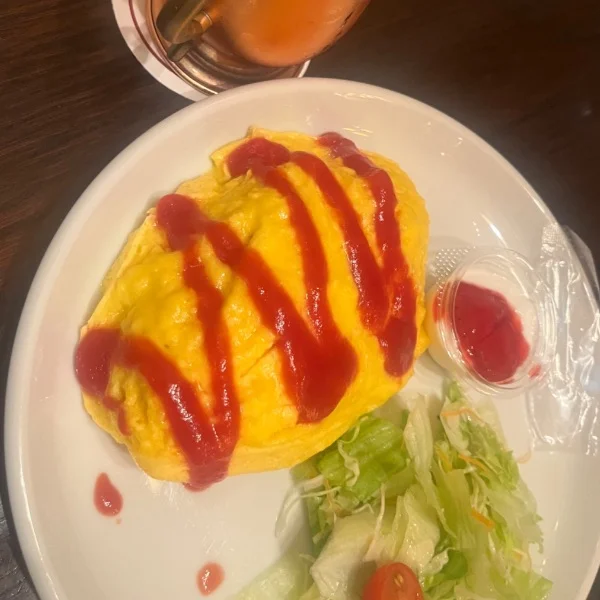 ランチタイムに🩷