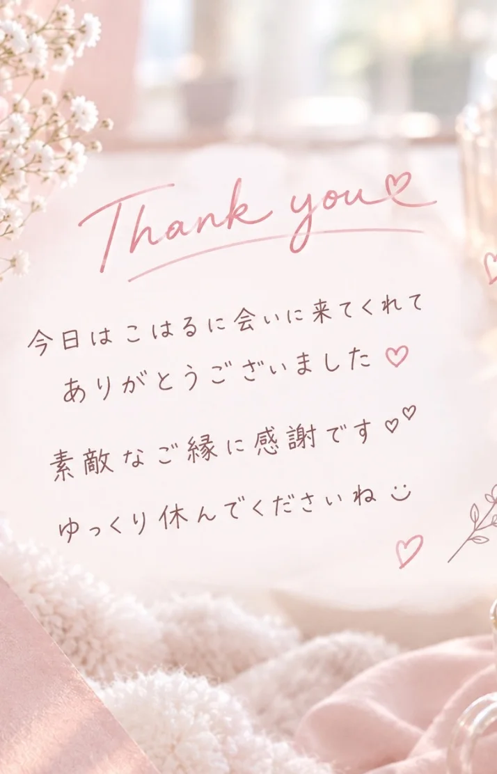 ありがとう🌷