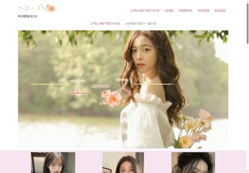 エースの公式ホームページ