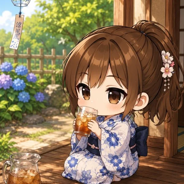 夏はやっぱり麦茶派🌻