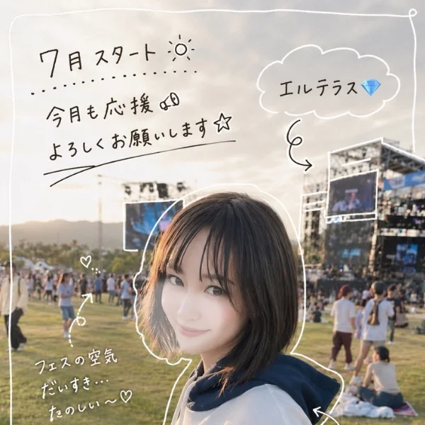 7月もよろしくお願いします📣♡