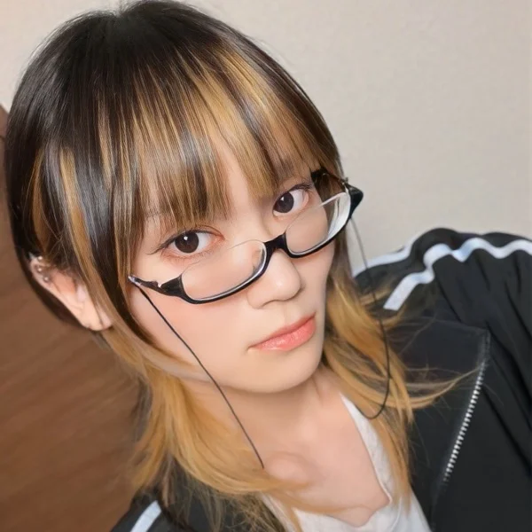 眼鏡っ子ニューハーフ爆誕♪