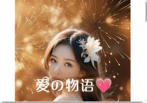 爱の物语の公式ホームページ