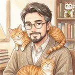 採用担当の猫派の店長さん